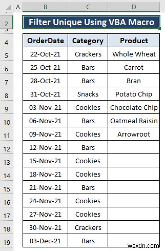 วิธีการกรองค่าที่ไม่ซ้ำใน Excel (8 วิธีง่ายๆ)