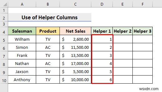 การสร้างตัวกรองแบบเลื่อนลงเพื่อดึงข้อมูลตามการเลือกใน Excel