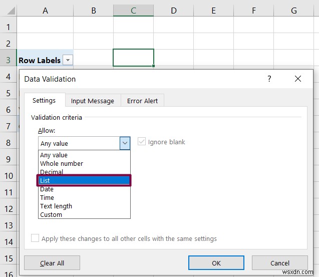 วิธีสร้างรายการดรอปดาวน์ที่มีค่าที่ไม่ซ้ำกันใน Excel (4 วิธี)