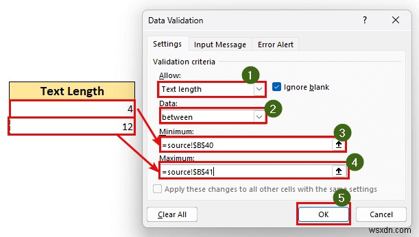 วิธีใช้รายการตรวจสอบข้อมูลจากชีตอื่น (6 วิธี)