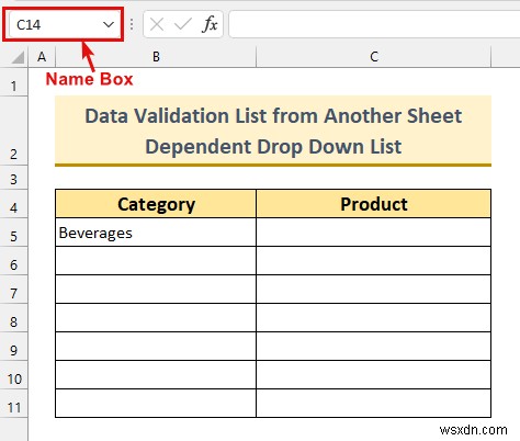 วิธีใช้รายการตรวจสอบข้อมูลจากชีตอื่น (6 วิธี)