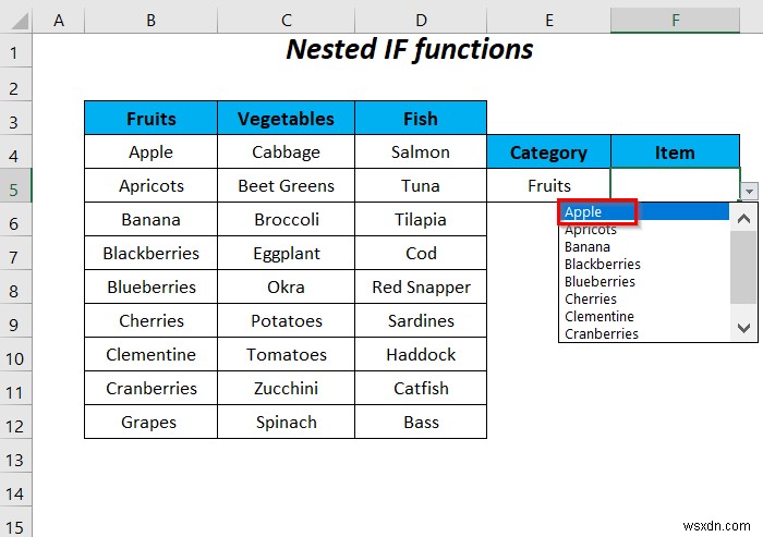 วิธีใช้คำสั่ง IF ในสูตรการตรวจสอบความถูกต้องของข้อมูลใน Excel (6 วิธี)
