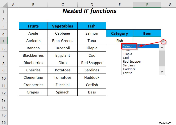 วิธีใช้คำสั่ง IF ในสูตรการตรวจสอบความถูกต้องของข้อมูลใน Excel (6 วิธี)