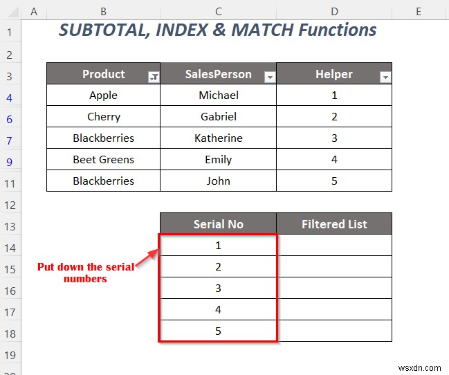 Excel में फ़िल्टर ड्रॉप-डाउन सूची की प्रतिलिपि कैसे करें (5 तरीके)