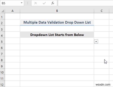 รายการตรวจสอบความถูกต้องของข้อมูลด้วย VBA ใน Excel (7 แอปพลิเคชัน)