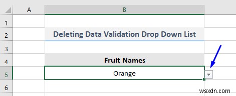 รายการตรวจสอบความถูกต้องของข้อมูลด้วย VBA ใน Excel (7 แอปพลิเคชัน)