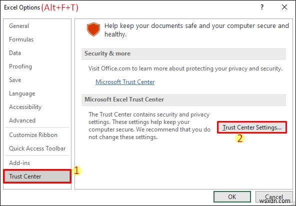 [แก้ไข]:การอัปเดตลิงก์อัตโนมัติของ Excel ถูกปิดใช้งาน