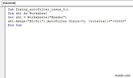 [แก้ไข]:วิธีการกรองอัตโนมัติของคลาสช่วงล้มเหลว (5 โซลูชัน)