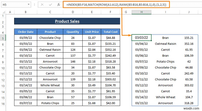 วิธีจัดเรียงแถวตามวันที่ใน Excel (8 วิธี)