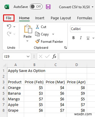 วิธีการแปลง CSV เป็น XLSX (4 วิธีด่วน)