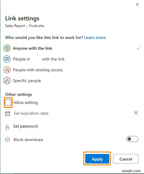 วิธีแชร์ไฟล์ Excel สำหรับผู้ใช้หลายคน