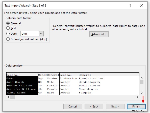 วิธีการแปลง CSV เป็น Excel ด้วยคอลัมน์ (5 วิธี)