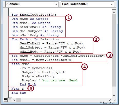 วิธีการส่งอีเมลอัตโนมัติจาก Excel ไปยัง Outlook (4 วิธี)