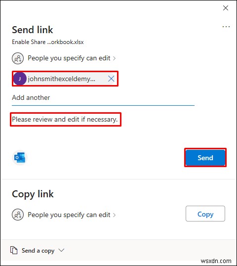 วิธีเปิดใช้งานการแชร์เวิร์กบุ๊กใน Excel