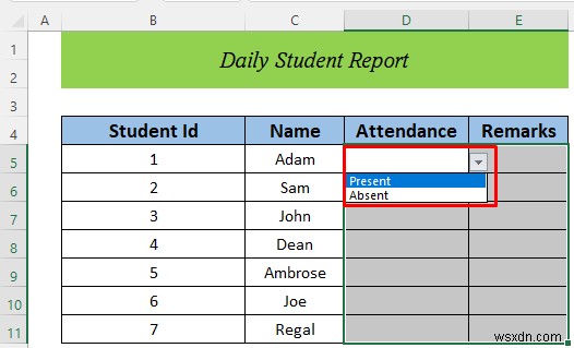 วิธีสร้างรายงานกิจกรรมประจำวันใน Excel (5 ตัวอย่างง่ายๆ)