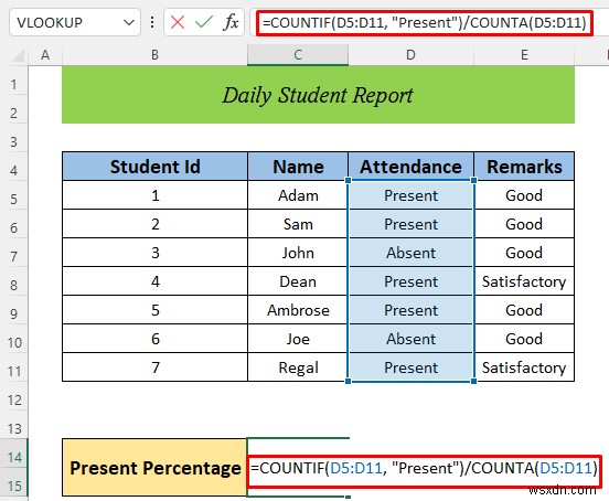 วิธีสร้างรายงานกิจกรรมประจำวันใน Excel (5 ตัวอย่างง่ายๆ)