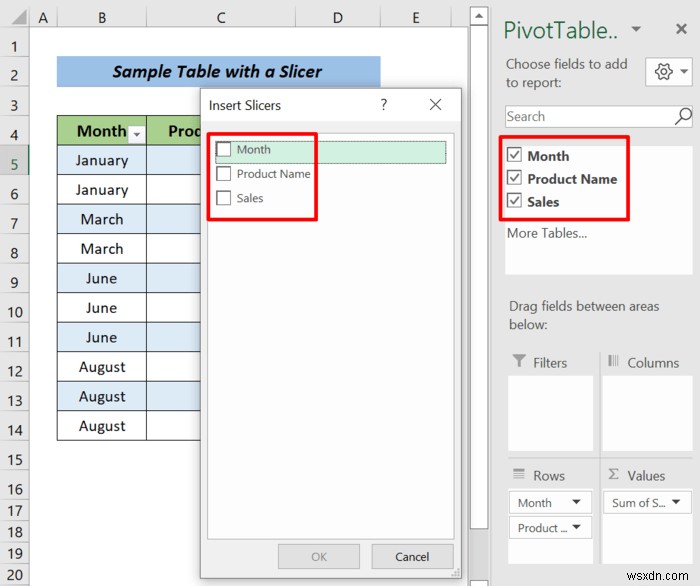 วิธีการปรับขนาดตัวแบ่งส่วนข้อมูลใน Excel (ด้วยขั้นตอนด่วน)