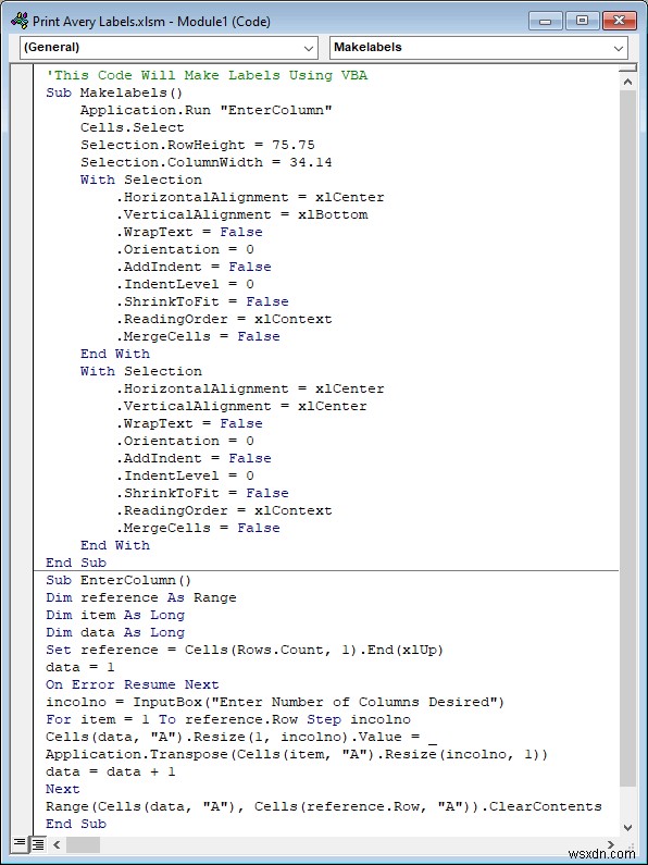 วิธีพิมพ์ป้ายชื่อเอเวอรี่จาก Excel (2 วิธีง่ายๆ)