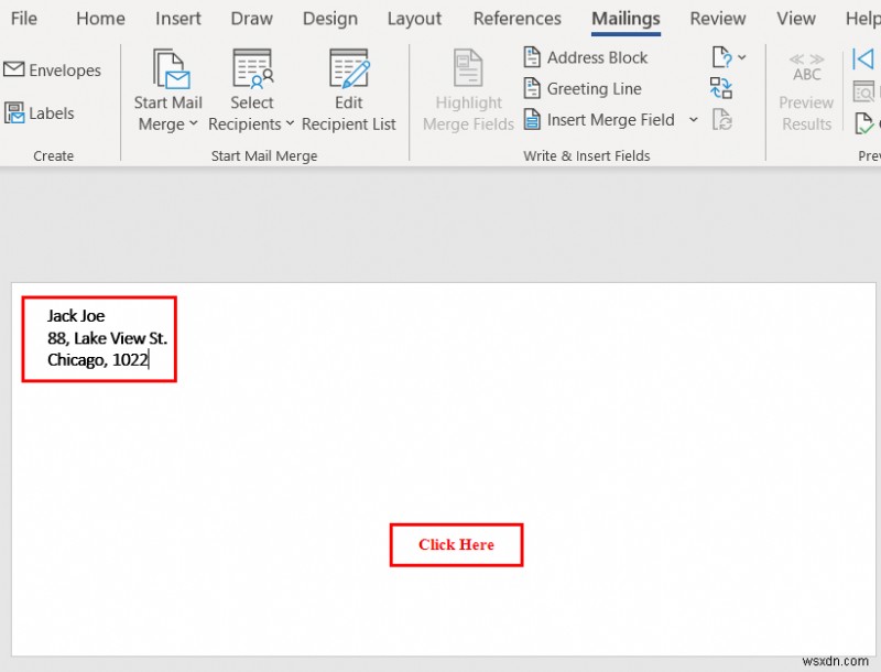 Mail Merge จาก Excel ไปยัง Word Envelopes (2 วิธีง่ายๆ)