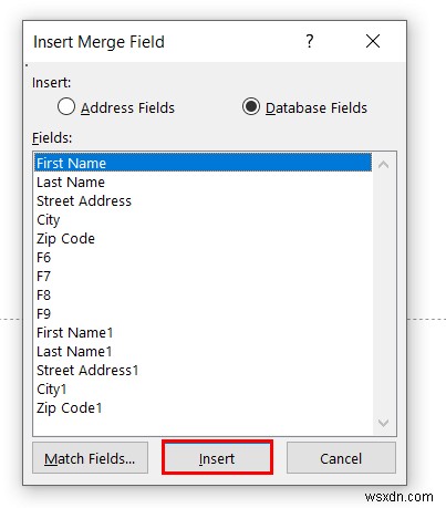 Mail Merge จาก Excel ไปยัง Word Envelopes (2 วิธีง่ายๆ)