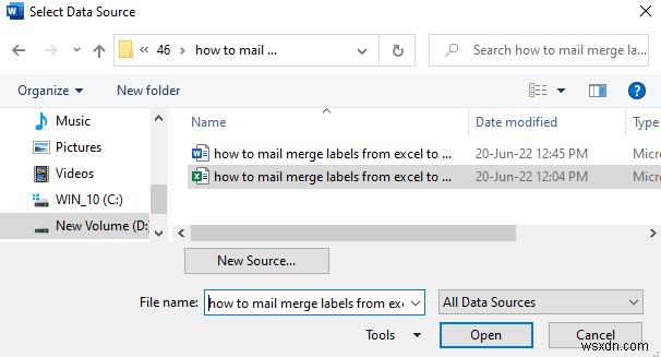 วิธีการส่งป้ายกำกับจดหมายเวียนจาก Excel ไปยัง Word (ด้วยขั้นตอนง่ายๆ)