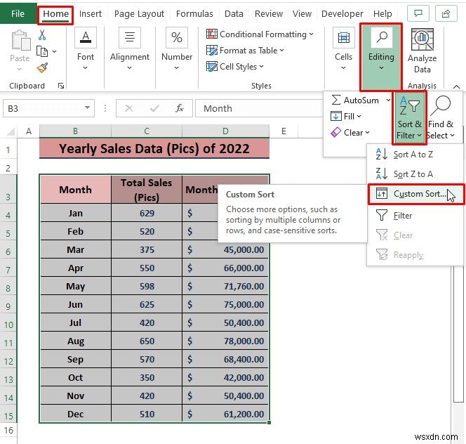 วิธีวิเคราะห์ข้อมูลการขายใน Excel (10 วิธีง่ายๆ)