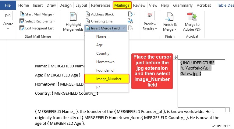 วิธีการรวมรูปภาพจาก Excel ไปยัง Word (2 วิธีง่ายๆ)