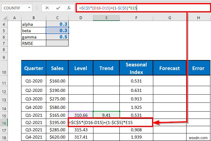 ทำ Holt-Winters Exponential Smoothing ใน Excel (ด้วยขั้นตอนง่ายๆ)