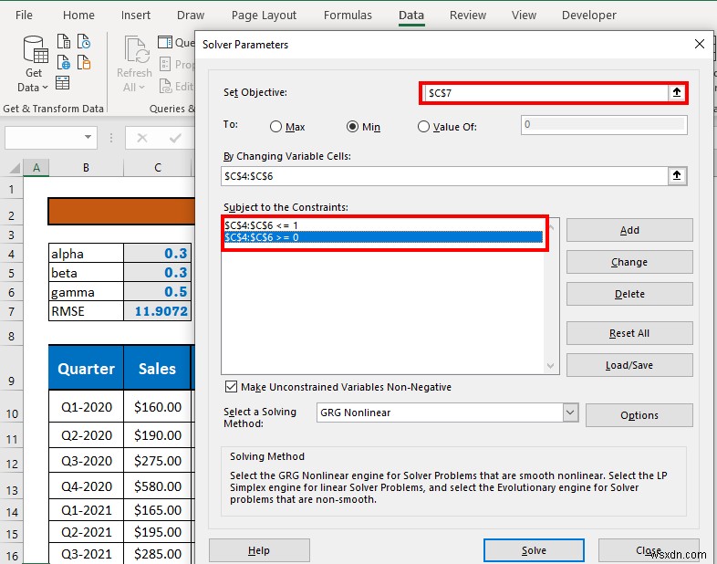 ทำ Holt-Winters Exponential Smoothing ใน Excel (ด้วยขั้นตอนง่ายๆ)