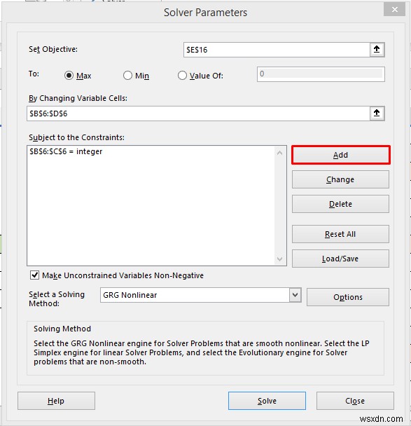 วิธีการแก้ปัญหาการเขียนโปรแกรมเชิงเส้นจำนวนเต็มใน Excel (ด้วยขั้นตอนง่ายๆ)