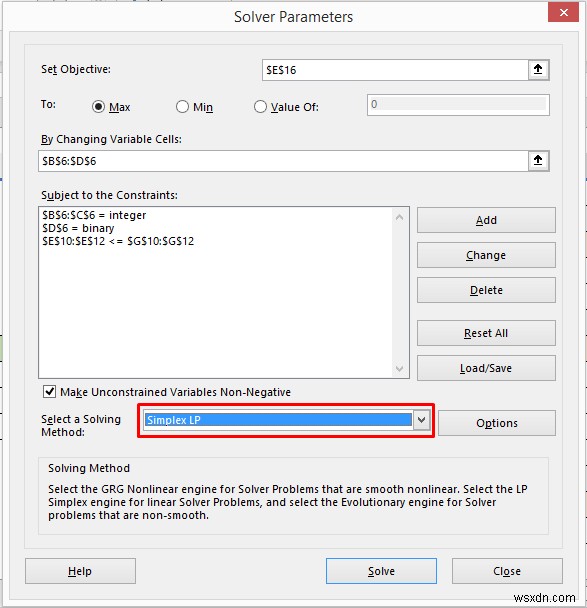 วิธีการแก้ปัญหาการเขียนโปรแกรมเชิงเส้นจำนวนเต็มใน Excel (ด้วยขั้นตอนง่ายๆ)