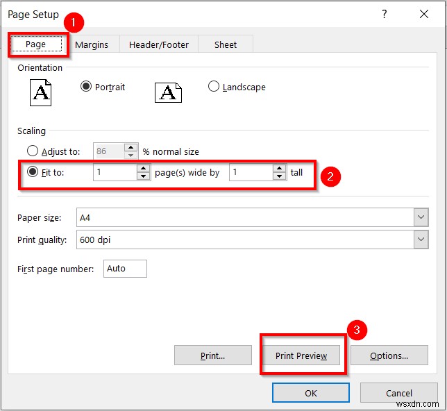 วิธีขยายสเปรดชีต Excel ให้พิมพ์เต็มหน้า (5 วิธีง่ายๆ)