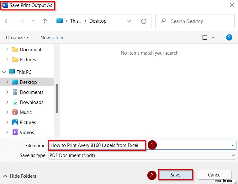 วิธีพิมพ์ป้ายชื่อ Avery 8160 จาก Excel (ด้วยขั้นตอนง่ายๆ)
