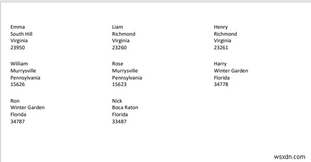 วิธีพิมพ์ป้ายชื่อ Avery 8160 จาก Excel (ด้วยขั้นตอนง่ายๆ)