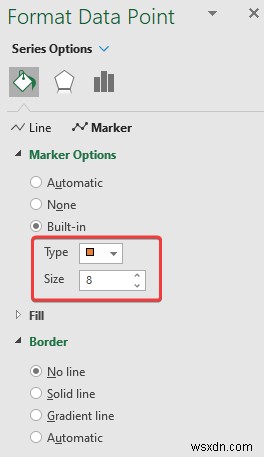 วิธีการเพิ่มตัวทำเครื่องหมายข้อมูลใน Excel (2 ตัวอย่างง่ายๆ)