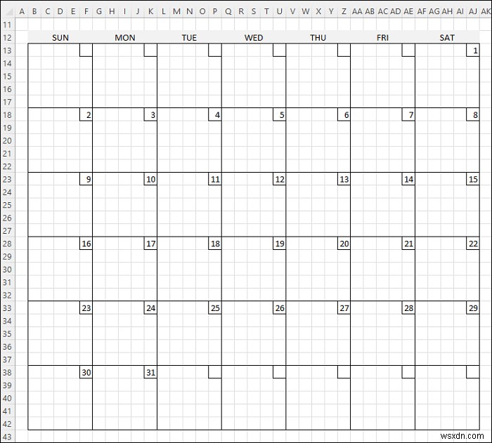 วิธีสร้าง Bullet Journal ใน Excel (พร้อมขั้นตอนโดยละเอียด)