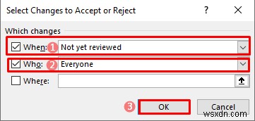 วิธีเปิดใช้งานการติดตามการเปลี่ยนแปลงใน Excel (พร้อมการปรับแต่ง)
