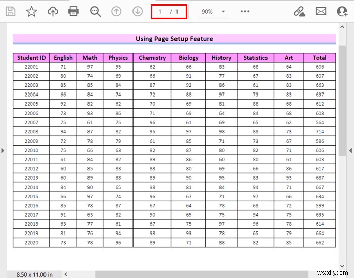 วิธีใส่แผ่นงาน Excel บน PDF หน้าเดียว (8 วิธีง่ายๆ)