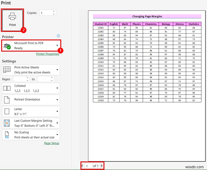 วิธีใส่แผ่นงาน Excel บน PDF หน้าเดียว (8 วิธีง่ายๆ)