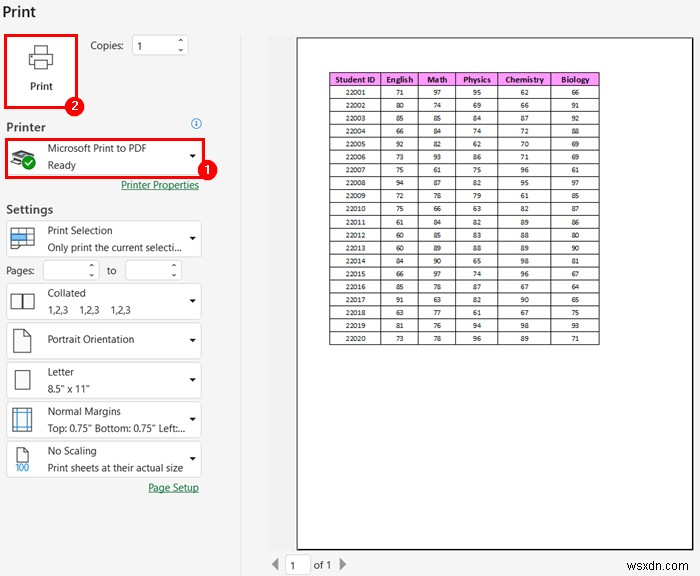 วิธีใส่แผ่นงาน Excel บน PDF หน้าเดียว (8 วิธีง่ายๆ)