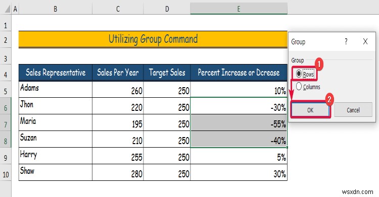 วิธีการซ่อนข้อมูลใน Excel (6 วิธีง่ายๆ)