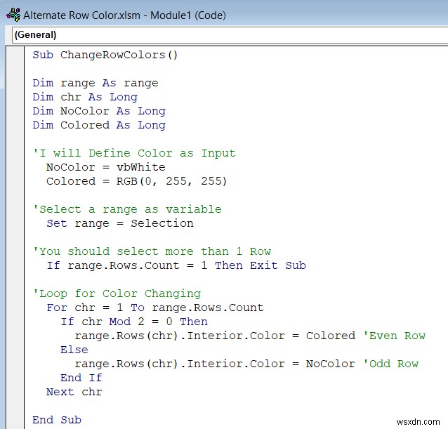 วิธีการเปลี่ยนสีแถวใน Excel โดยไม่ต้องใช้ตาราง (5 วิธี)