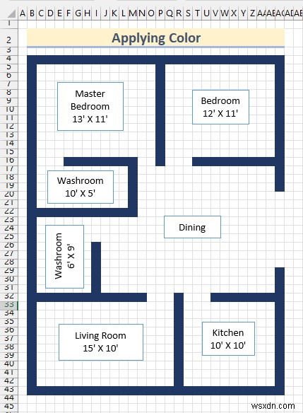 วิธีการวาดเพื่อปรับขนาดใน Excel (2 วิธีง่ายๆ)