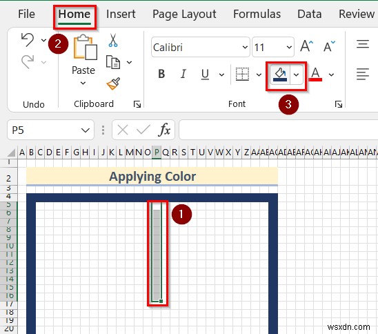 วิธีการวาดเพื่อปรับขนาดใน Excel (2 วิธีง่ายๆ)