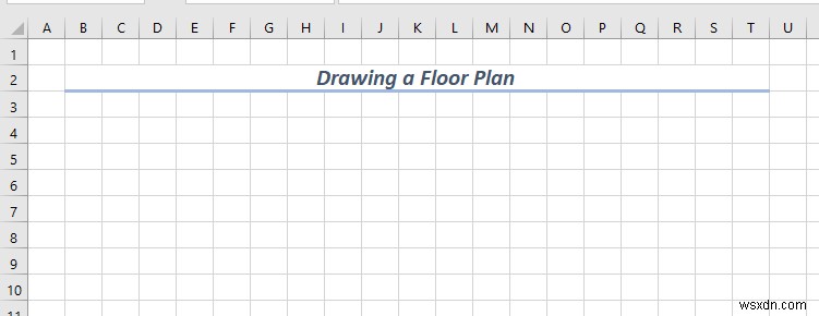 วิธีการวาดแบบวิศวกรรมใน Excel (2 ตัวอย่างที่เหมาะสม)