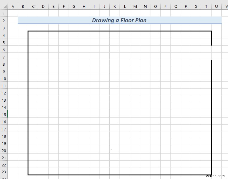 วิธีการวาดแบบวิศวกรรมใน Excel (2 ตัวอย่างที่เหมาะสม)