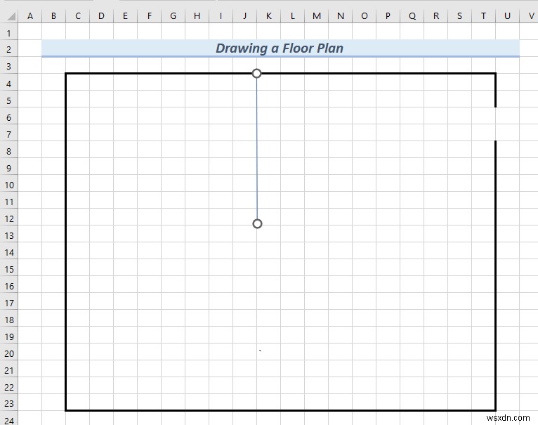 วิธีการวาดแบบวิศวกรรมใน Excel (2 ตัวอย่างที่เหมาะสม)