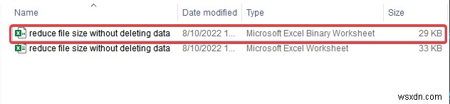 วิธีลดขนาดไฟล์ Excel โดยไม่ต้องลบข้อมูล (9 เคล็ดลับ)