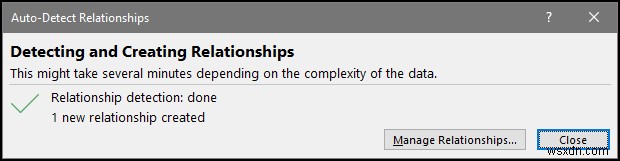 วิธีสร้างความสัมพันธ์ใน Excel ด้วยค่าที่ซ้ำกัน