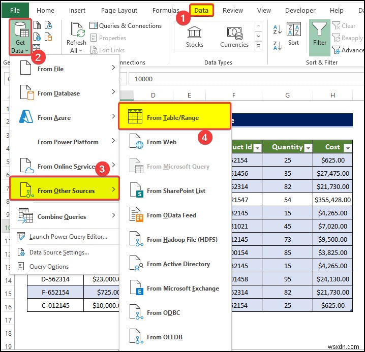 วิธีสร้างความสัมพันธ์ใน Excel ด้วยค่าที่ซ้ำกัน